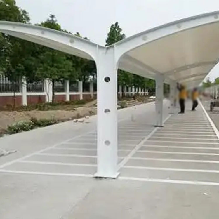 宾县膜结构电动车棚