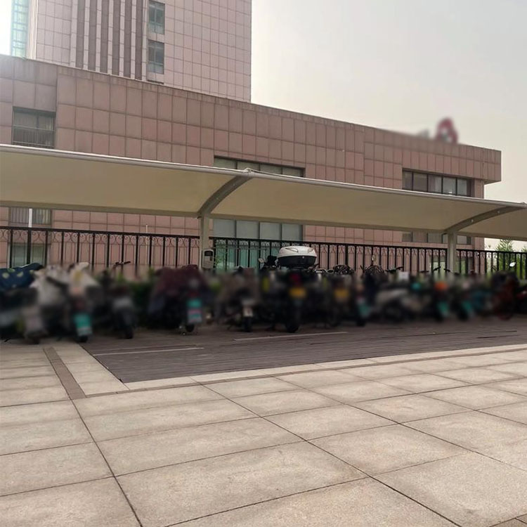 宾县膜结构电动车棚