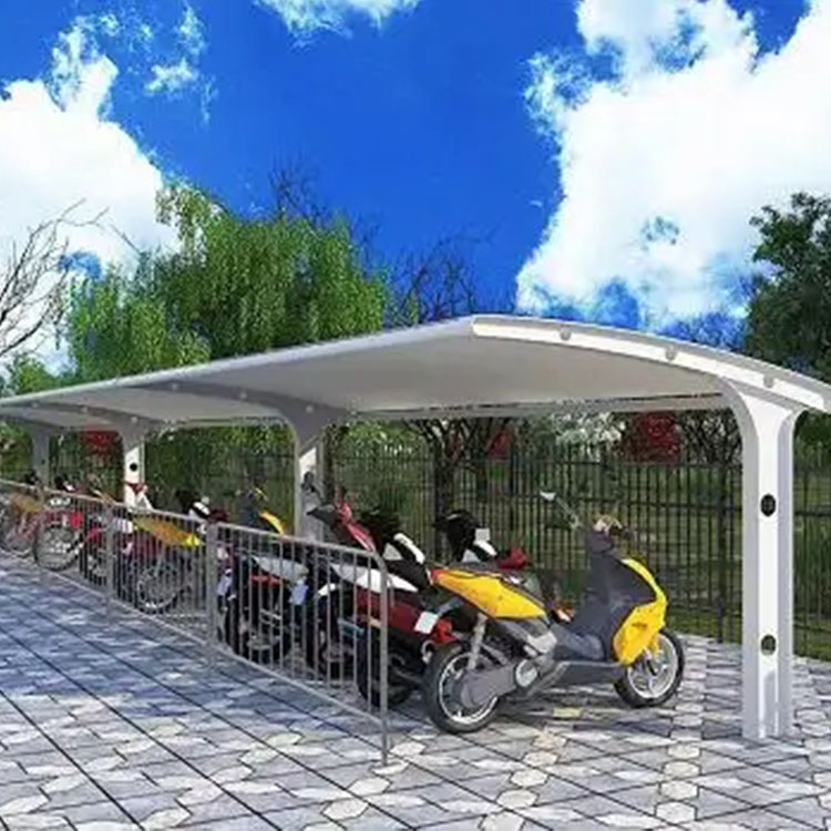 宾县膜结构电动车棚